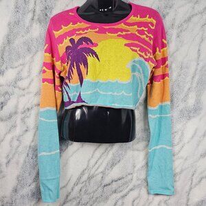 Dolls Kill dELiA*s XL Extra Large Crop Beach Sweater 100% Cotton